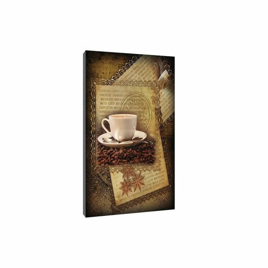 Coffee Beans Canvas Schilderij PP20219O1