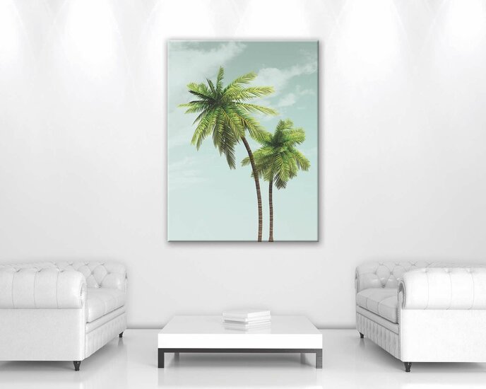Palm trees Canvas Schilderij PP11969O1
