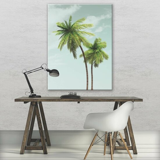 Palm trees Canvas Schilderij PP11969O1