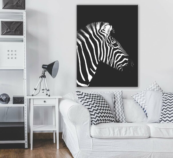 Zebra Canvas Schilderij PP11967O1