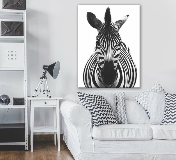 Zebra Canvas Schilderij PP11966O1