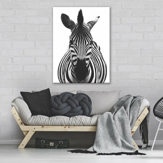 Zebra Canvas Schilderij PP11966O1