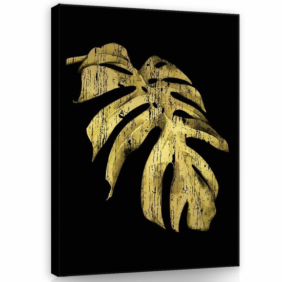 Golden leaf Canvas Schilderij PP11959O1