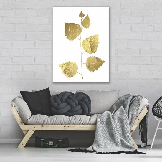 Golden leaf Canvas Schilderij PP11953O1