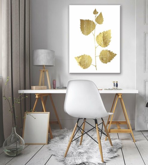 Golden leaf Canvas Schilderij PP11953O1