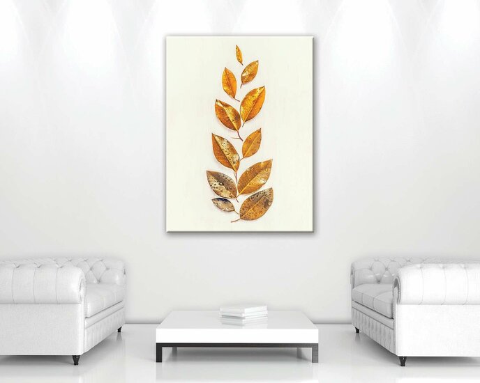 Leaves Canvas Schilderij PP11784O1