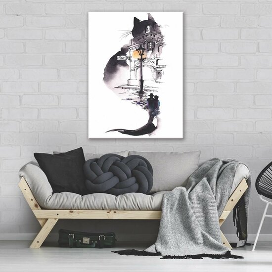 Art - Cat Canvas Schilderij PP11921O1