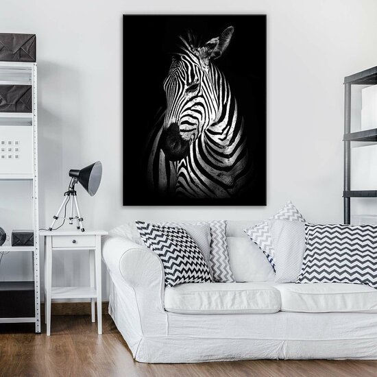 Zebra Canvas Schilderij PP11767O1