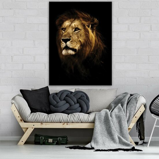 Lion Canvas Schilderij PP11766O1