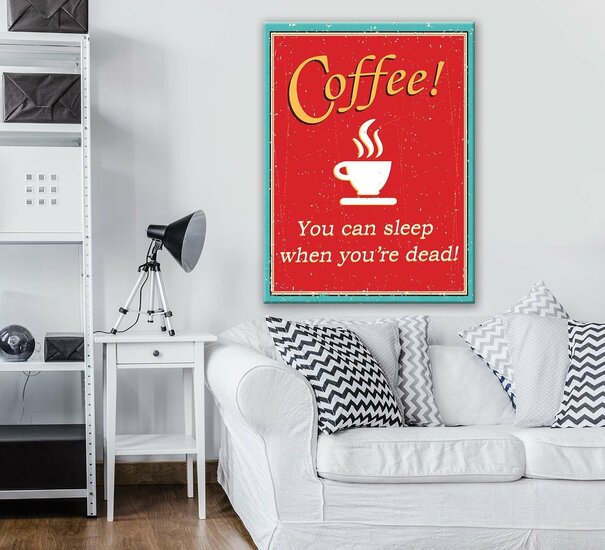 Coffee Canvas Schilderij PP11449O1