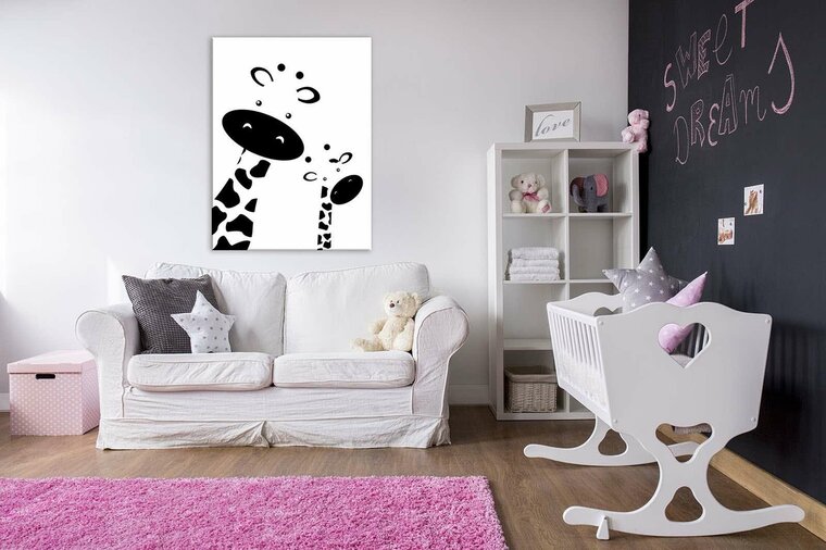 Giraffes Canvas Schilderij PP10999O1