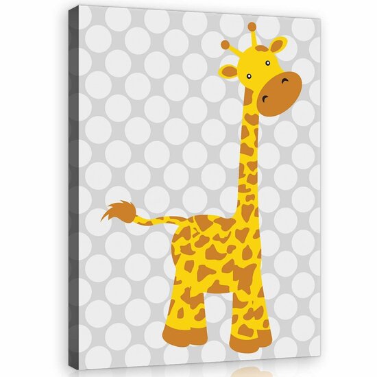Giraffe Canvas Schilderij PP10992O1