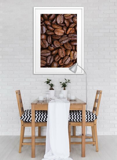 Coffee Beans Canvas Schilderij PP10881O1