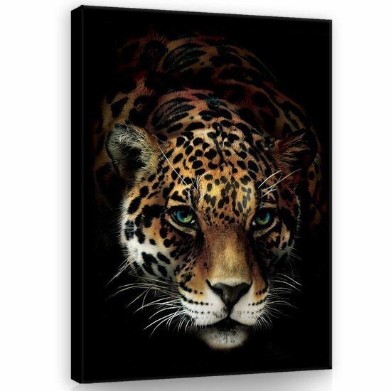 Jaguar Canvas Schilderij PP10148O1