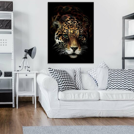 Jaguar Canvas Schilderij PP10148O1
