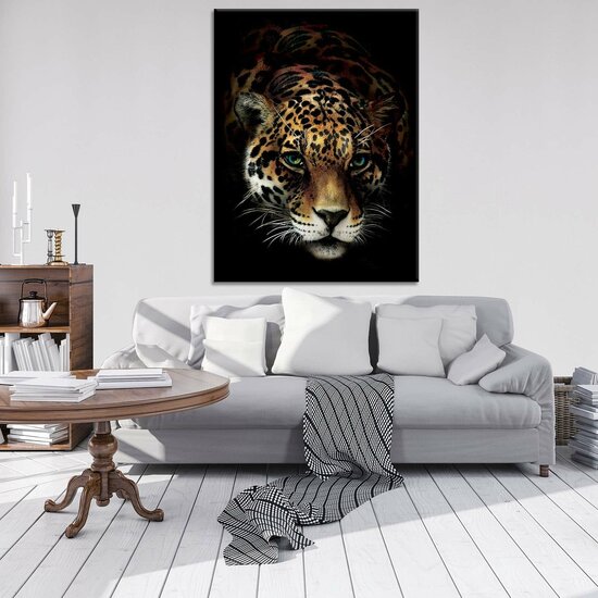 Jaguar Canvas Schilderij PP10148O1
