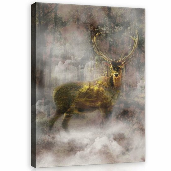 Deer Canvas Schilderij PP10145O1
