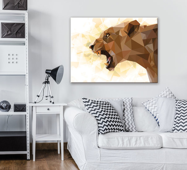 Lion Canvas Schilderij PP11558O1