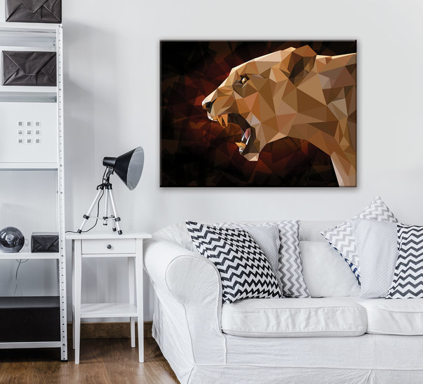 Lion Canvas Schilderij PP11557O1