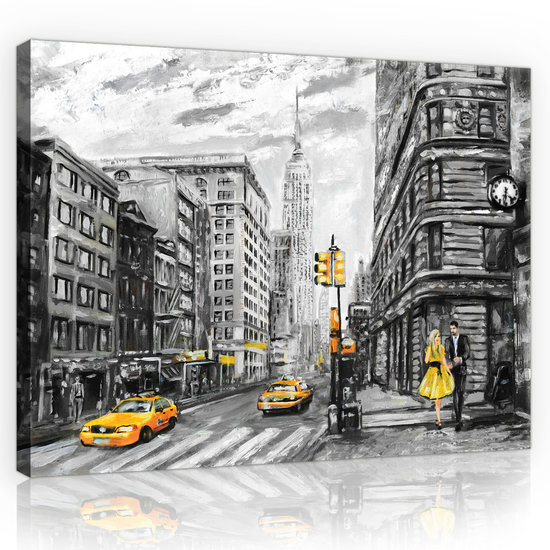 New York Canvas Schilderij PP11469O1