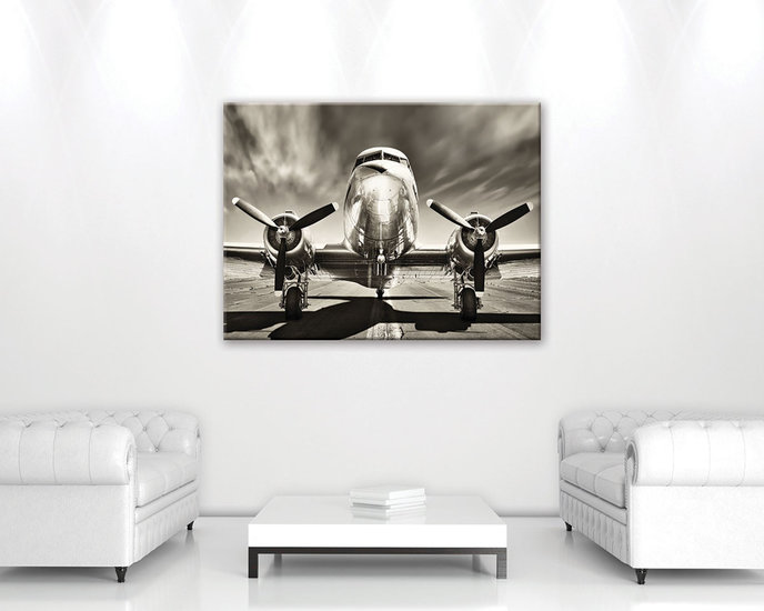 Airplane Canvas Schilderij PP11728O1