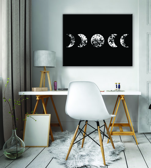 The moon Canvas Schilderij PP11947O1