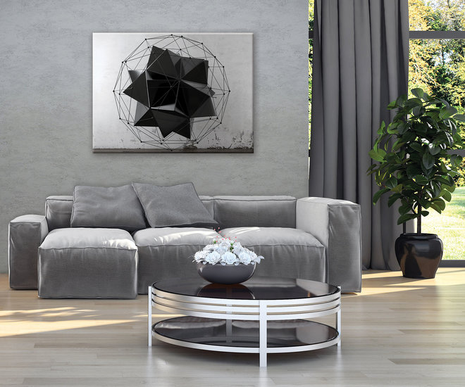 Geometry 3D Canvas Schilderij PP11903O1