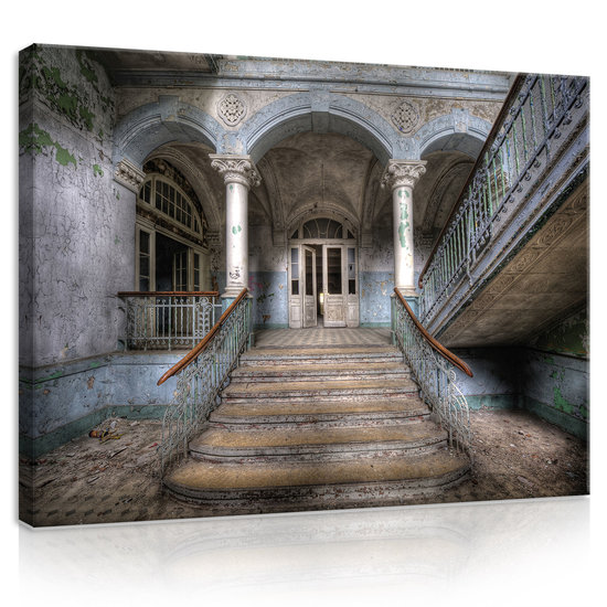 Stairs Canvas Schilderij PP11894O1