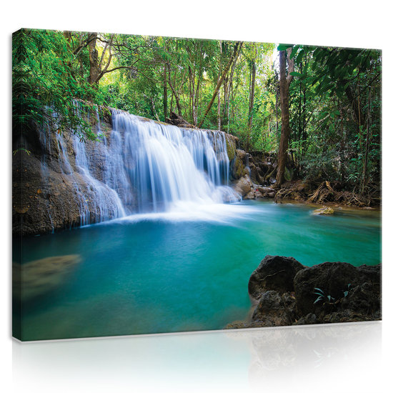 Waterfall Canvas Schilderij PP11893O1