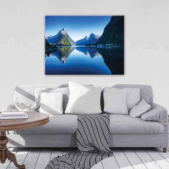 Mountains in New Zealand Canvas Schilderij PP11794O1