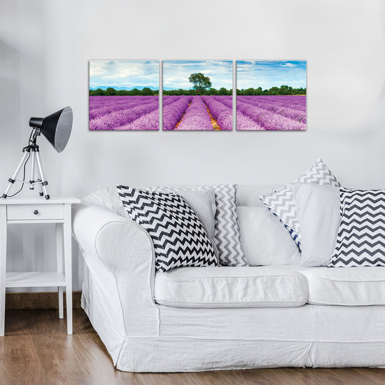 Heather field Canvas Schilderij PS11039S13