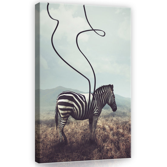 Zebra Canvas Schilderij PP11754O4