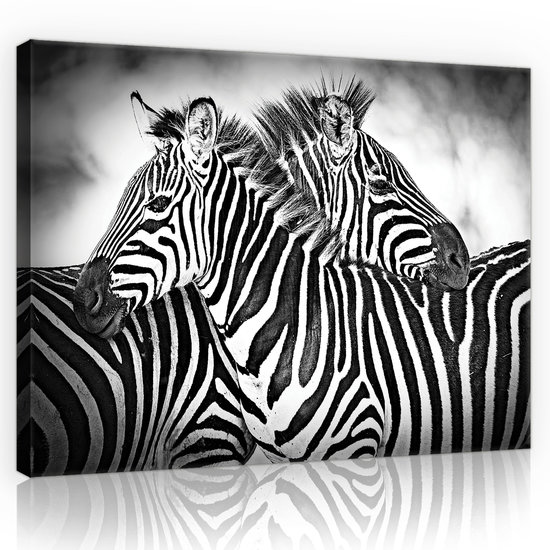 Zebras Canvas Schilderij PP10092O4