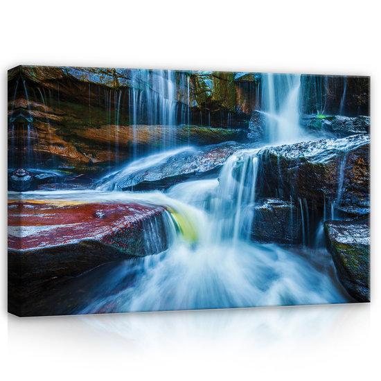 Waterfall Canvas Schilderij PP12631O4