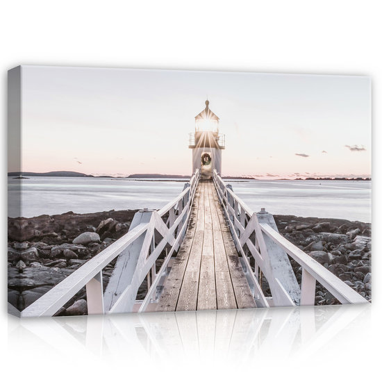 Lighthouse Canvas Schilderij PP12046O4