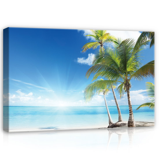 Sunny Beach Canvas Schilderij PP20046O4