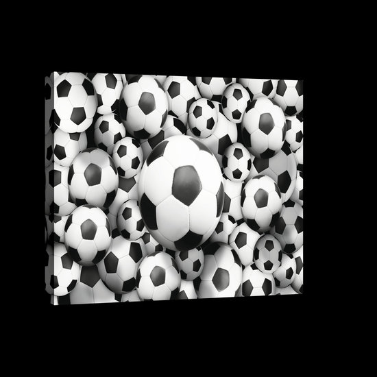 Footballs Canvas Schilderij PP2277O4