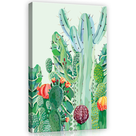 Cactus Canvas Schilderij PP11140O4