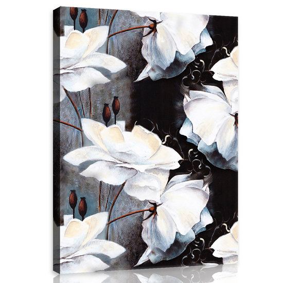 Floral pattern Canvas Schilderij PP10032O4