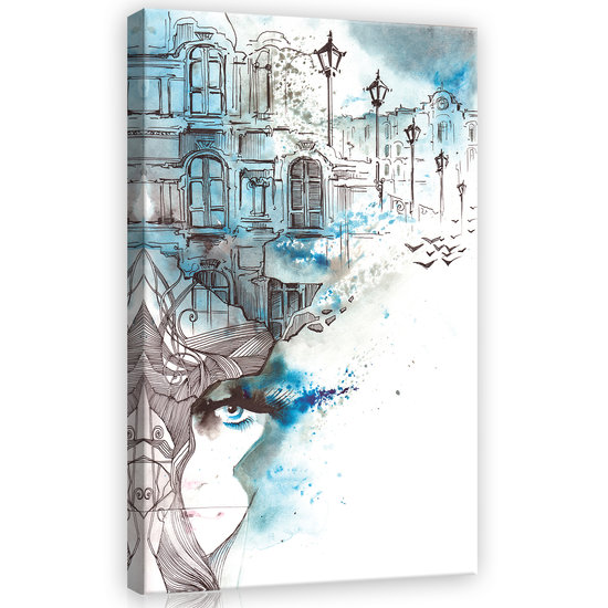 City Canvas Schilderij PP11920O4