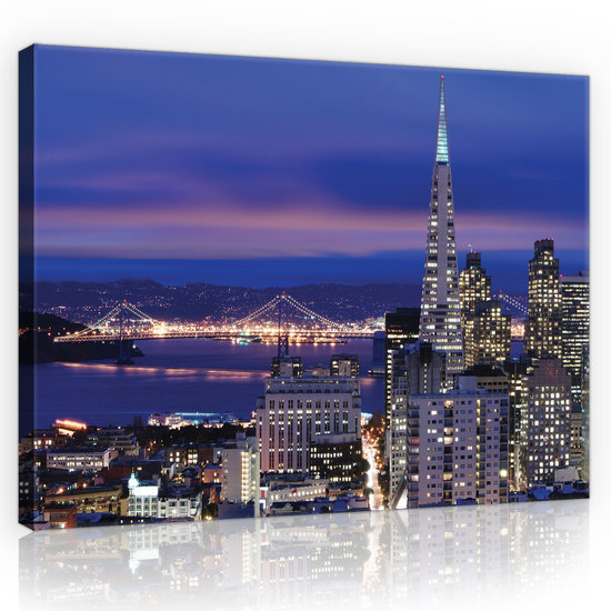 San Francisco Canvas Schilderij PP11576O4