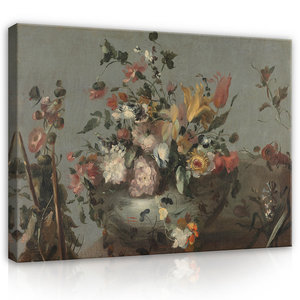 Wonderlijk Rijksmuseum Canvas Bloemen Anoniem 1700 - 1799 RMC34 YM-99